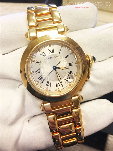 cartier wtches|cartier gold watch.